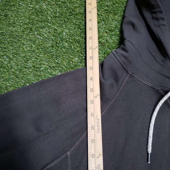 American Eagle Super Soft Gray Hoodie Mens Size Small H1 - Picture 5 of 7